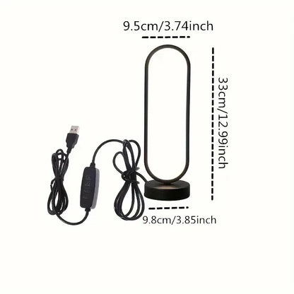 HaloGlow Minimalist LED Ring Lamp